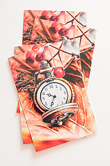 Papier - Pohľadnica "Autumn treasures" - 14305739_