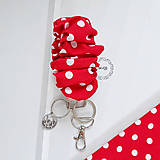 Kľúčenky - Scrunchie kľúčenka - 14305807_