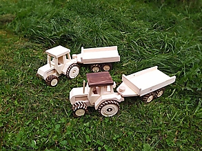 Hračky - Traktor s vlečkou - 14306885_