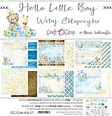 Papier - Scrapbook papier Hello Little Boy 12 x 12 - 14313001_