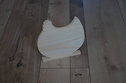 Polotovary - sliepka/kura na stojane 1 - 14312223_