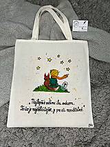 Nákupné tašky - Maľovaná taška- Malý Princ - 14312238_