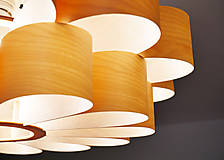 Svietidlá - L10B 50-60 Visiaca lampa z brezovej dyhy - 14315275_