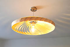 Svietidlá - L12B 50-60 Visiaca lampa z brezovej dyhy - 14315309_