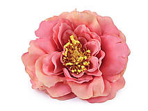 Polotovary - Umelý kvet čajová ruža Ø10 cm (ružová) - 14317341_