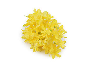 Polotovary - Umelý kvet hortenzie (Žltá) - 14317671_