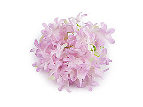 Polotovary - Umelý kvet hortenzie (Fialová) - 14317675_