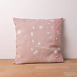 Úžitkový textil - polštář RUYA růžový - zľava - 14321516_