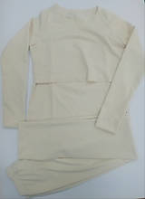 Oblečenie na dojčenie - Dámske dojčiace pyžamo z biobavlny - tenšie - 14325537_