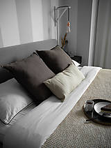 Úžitkový textil - Ľanový waflový prehoz na posteľ - 14324571_