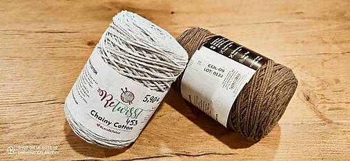 Galantéria - RETWISST CHAINY COTTON (09 - Hnedá) - 14331002_