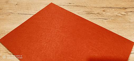 Textil - Filc - 297 × 420 mm (Červený) - 14331659_