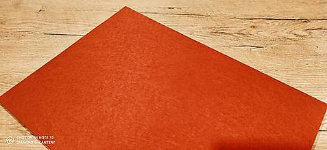 Textil - Filc - 297 × 420 mm (Červený) - 14331659_