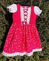 Detské oblečenie - Detské folklórne šaty Ruženka - 14329890_