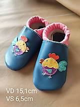 Ponožky, pančuchy, obuv - AKCIA!!!Kozene capacky  VD 15,1cm skladom viac vzorov - 14329008_
