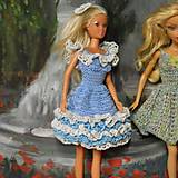 Hračky - Háčkované šatičky pre Barbie - 14335929_