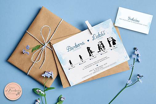 Svadobné oznámenie #85