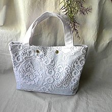 Kabelky - Romantická textilná taška - 14336227_