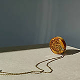 Náhrdelníky - Drevený náhrdelník "wild clover" - 14339388_