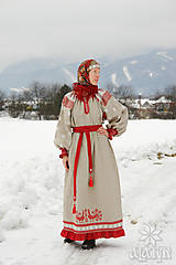 Šaty - Ľanové šaty / košeľa •Ruslana• - 14342804_