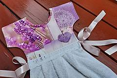 Úžitkový textil - Dekoračný uterák na rúru ,,Provence" - 14347033_