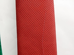 Textil - Koženky - Veľký Výpredaj (červená perfor) - 14349188_