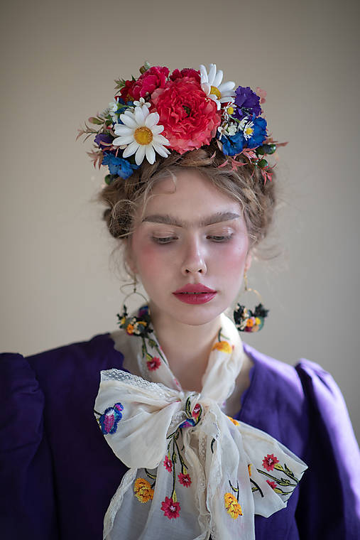 Boho čelenka "Frida" - folk