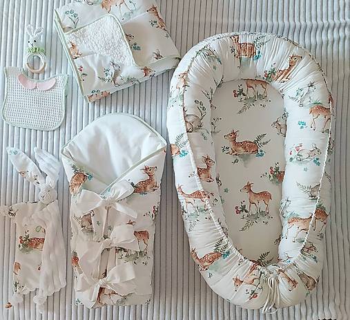 Detský textil - Set srnky - 14353520_
