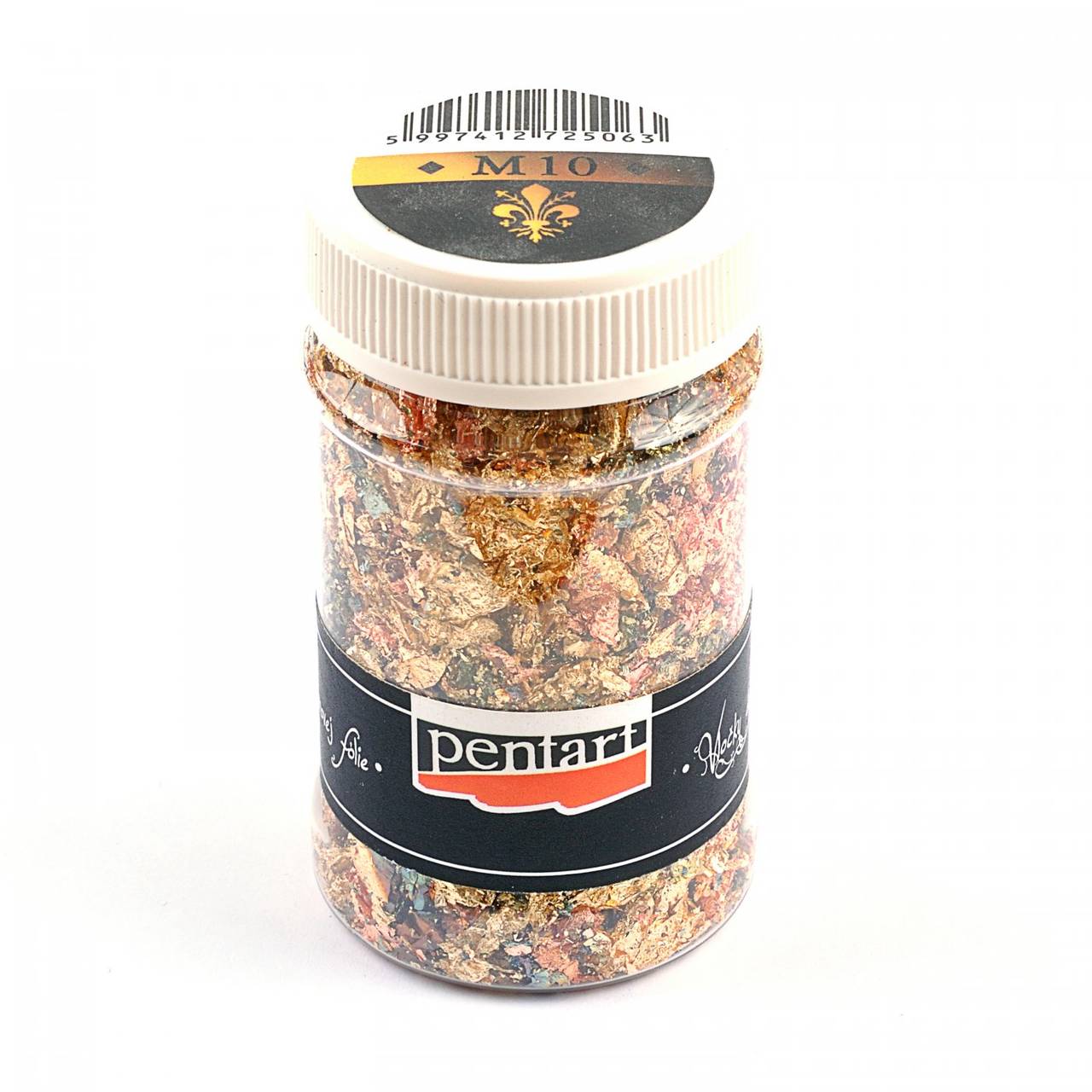 Metalické kúsky, 1g (M10 - zlatá, medená, antracit)