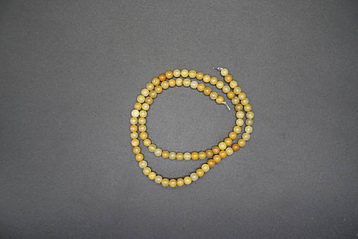  - Nefrit ("jadeit") topázový 4-6-8-10-12 (87ks (4mm)) - 14352536_