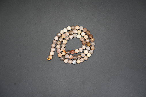 Minerály - Slnečný kameň 4-6-8-10-12 (64ks (6mm)) - 14352826_