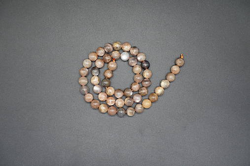 Minerály - Slnečný kameň 4-6-8-10-12 (51ks (8mm)) - 14352829_