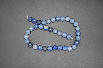Minerály - Aventurín modrý 4-6-8-10-12 (37ks (10mm)) - 14352767_