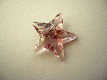 Minerály - Ametyst - hvězda 27 mm, č.45s - 14353635_