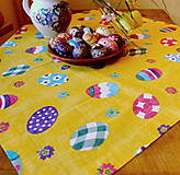 Úžitkový textil - Veľkonočný malý obrus s vajíčkami - 14352422_
