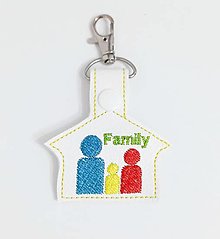 Kľúčenky - Prívesok rodinka - 14358209_