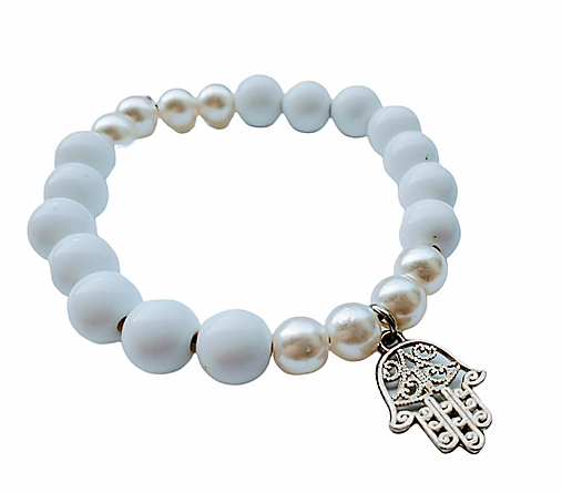 Náramky - Náramok Hamsa - 14355409_