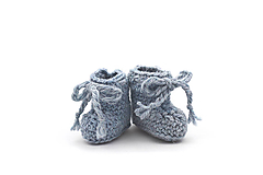 Detské topánky - VÝPREDAJ! Modré papučky zimné EXTRA FINE - 14356417_