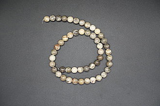 Minerály - Chryzantémový kameň 4-6-8-10-12 (49ks (8mm)) - 14357940_
