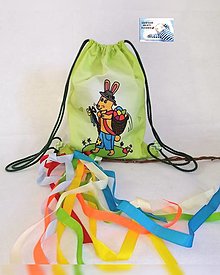 Detské tašky - SKLADOM - Batôžtek pre malých šibačov (skladom - Zajko) - 14355253_