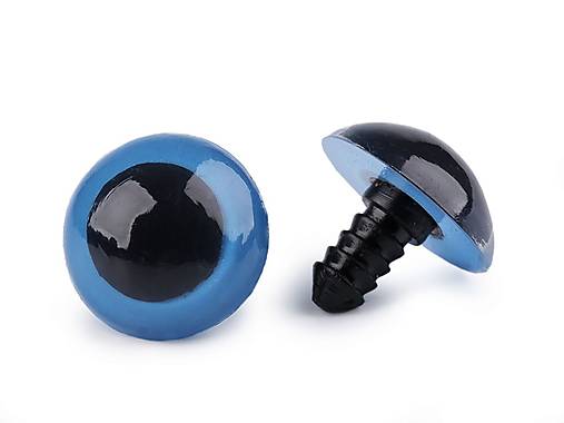 Bezpečnostné oči, 20 mm, cena za 1 pár (modré)