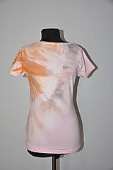 Topy, tričká, tielka - Batikované tričko "bombové" - 14358448_