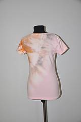 Topy, tričká, tielka - Batikované tričko "bombové" - 14358451_