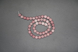 Minerály - Aventurín ružový brúsený 4-6-8-10-12 (48ks (8mm)) - 14358345_