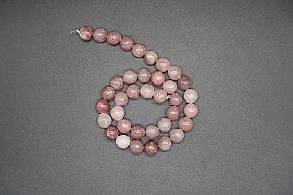 Minerály - Aventurín ružový 4-6-8-10-12 (37ks (10mm)) - 14360498_
