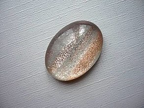 Minerály - Skleněný kabošon - 25 mm, č.23f - 14360353_