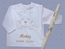 Detské oblečenie - Košieľky na krst - 14363227_