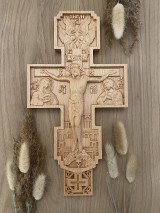 Dekorácie - Kríž Krucifix III. - 14362380_