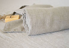 Úžitkový textil - Ľanový uterák - 14365229_