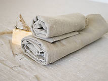 Úžitkový textil - Ľanový uterák - 14365231_